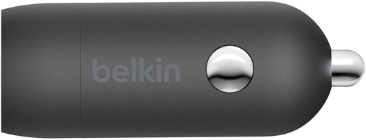 Autonabíjačka Belkin BoostCharge, 30W, 3A, 1 x USB-C, čierna CCA004btBK