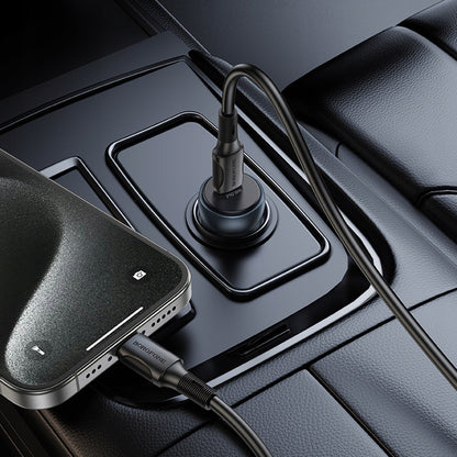 Borofone BZ32 Fresh Car Charger, 30W, 3A, 1 x USB-C, Gray
