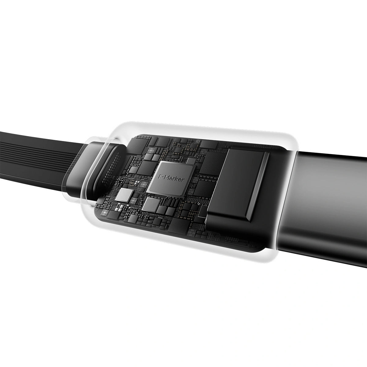 Autonabíjačka s USB-C káblom Cuktech CC903P Displej, 100W, 5A, 1 x USB-A - 1 x USB-C, Sivá
