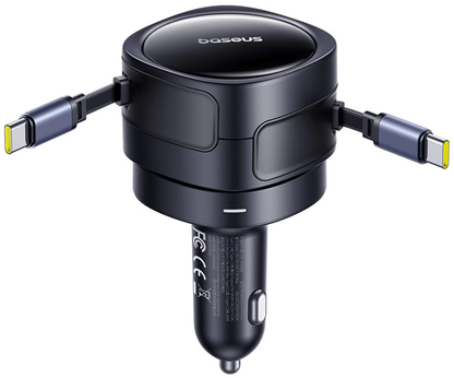 Autonabíjačka s káblom USB-C Baseus Enjoyment Max, 60 W, čierna C00035507121-01