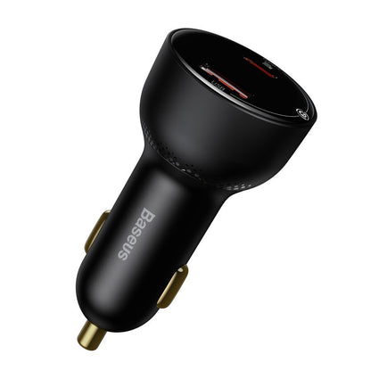 Auto nabíjačka s káblom USB-C Baseus Superme, 100W, 5A, 1 x USB-A - 1 x USB-C, Čierna TZCCZX-01