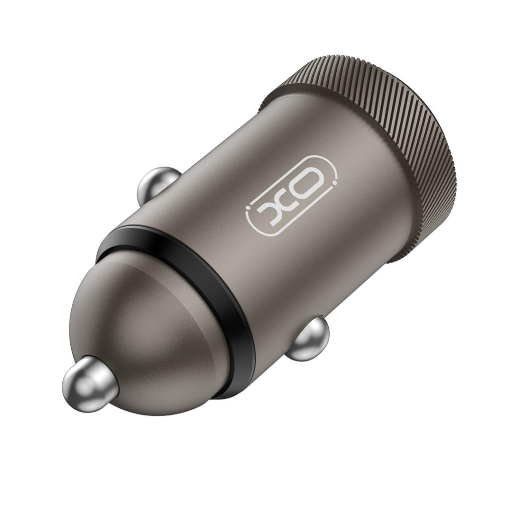 Auto nabíjačka s káblom USB-C XO Design CC70, 30W, 3A, 1 x USB-C, Čierna
