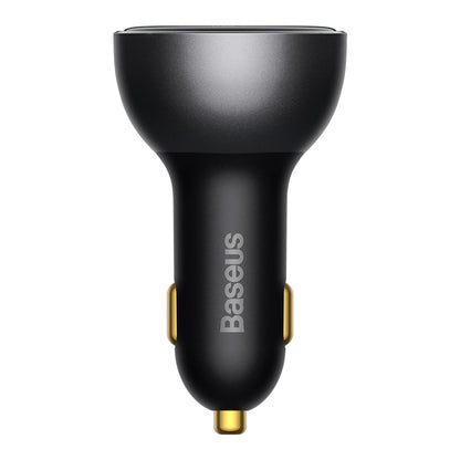 Auto nabíjačka s USB-C káblom Baseus, 140W, 5A, 1 x USB-A - 1 x USB-C, Čierna CGZX070001