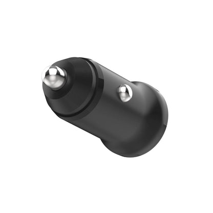 Auto nabíjačka Fixed, 30W, 3A, 1 x USB-C, Čierna