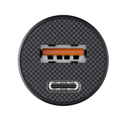 Auto nabíjačka HAVIT CC2022, 20W, 3A, 1 x USB-A - 1 x USB-C, Čierna