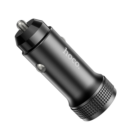 Auto nabíjačka HOCO Z49A, 18W, 3A, 1 x USB-A, čierna