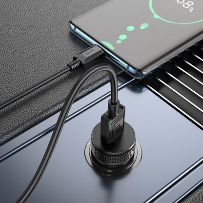 Auto nabíjačka HOCO Z49A, 18W, 3A, 1 x USB-A, čierna