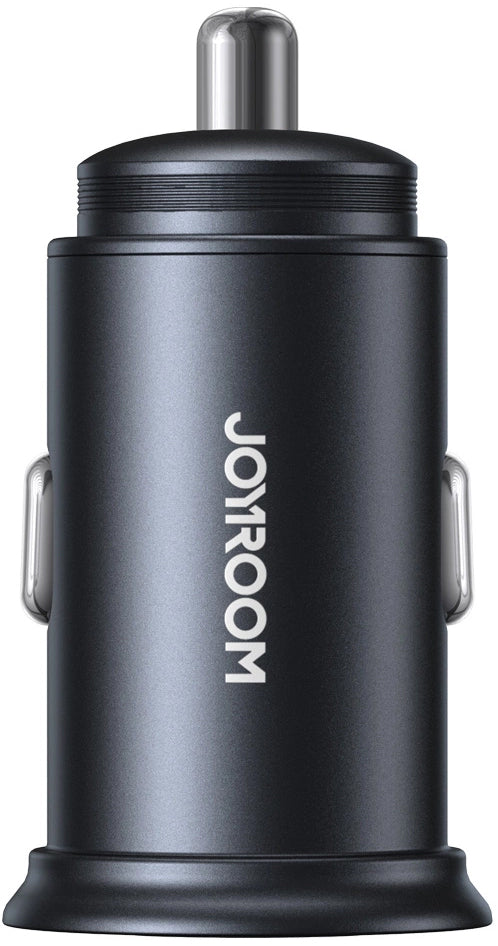 Auto nabíjačka Joyroom JR-CCN04, 60W, 3A, 1 x USB-A - 1 x USB-C, Čierna