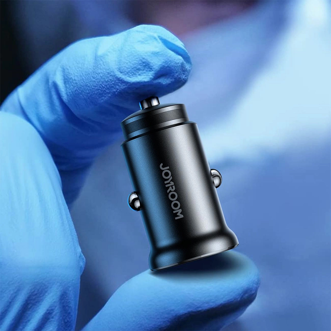 Auto nabíjačka Joyroom JR-CCN05, 30W, 3A, 1 x USB-A - 1 x USB-C, Čierna