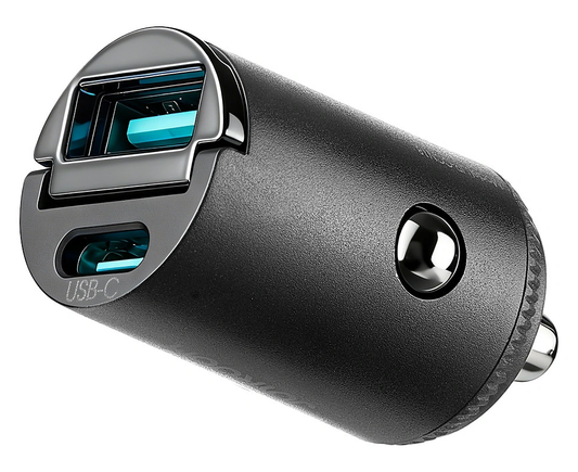 Auto nabíjačka Joyroom JR-CCN18, 65W, 1 x USB-A - 1 x USB-C, čierna