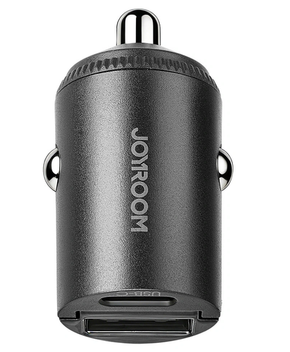 Auto nabíjačka Joyroom JR-CCN18, 65W, 1 x USB-A - 1 x USB-C, čierna
