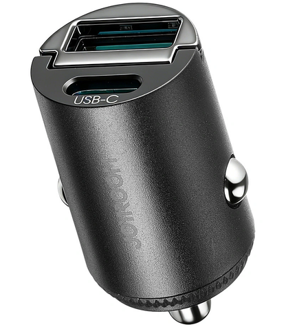Auto nabíjačka Joyroom JR-CCN18, 65W, 1 x USB-A - 1 x USB-C, čierna