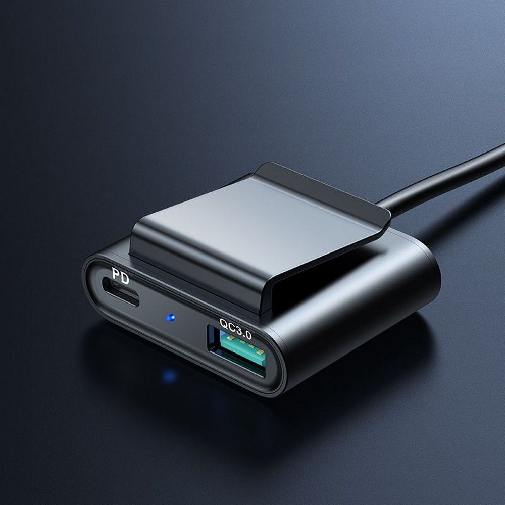 Auto nabíjačka Joyroom JR-CL05, 72W, 3A, 2 x USB-C - 3 x USB-A, Čierna