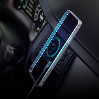 Bezdrôtová autonabíjačka 3MK, 15W, 1.67A, Čierna