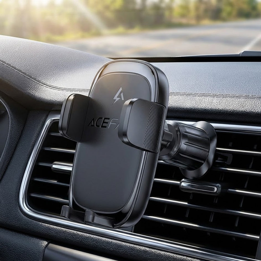 Acefast D48 Wireless Car Charger, 15W, 1.67A, Black