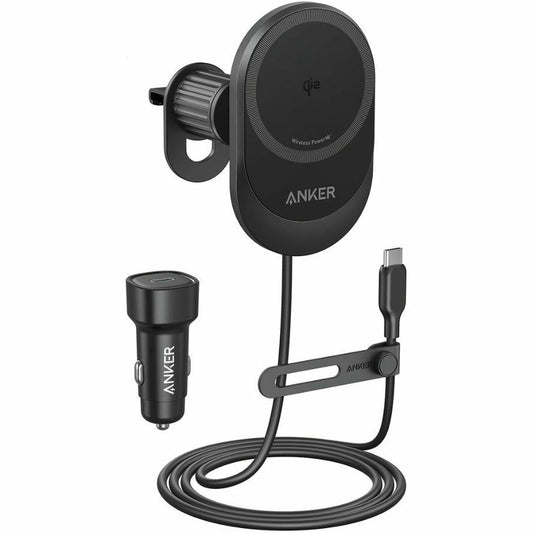 Anker MagGo Wireless Car Charger, 15W, 1.67A, Black B2932G11