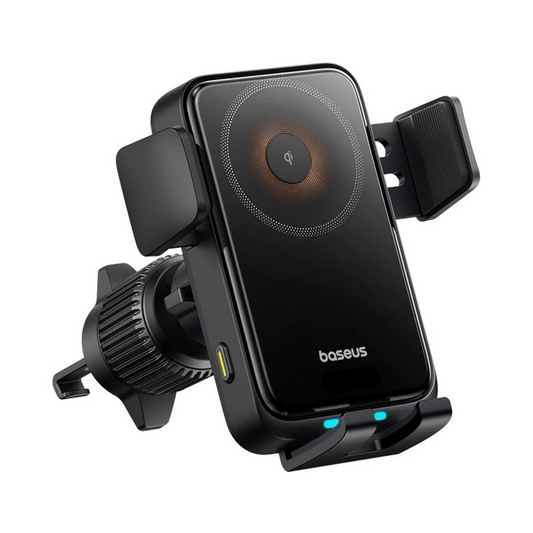 Bezdrôtová autonabíjačka Baseus Wisdom Pro Vent, 15W, 1,67A, čierna, znovu zabalená C40381501123-00