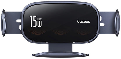 Baseus LightChaser Wireless Car Charger, 15W, 1.67A, Black C40355901111-00