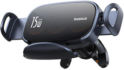 Baseus LightChaser Wireless Car Charger, 15W, 1.67A, Black C40355901111-00