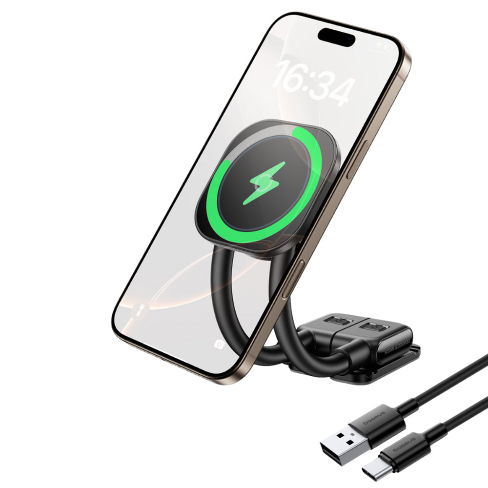 Bezdrôtová autonabíjačka Baseus PrimeTrip C03s Pro, 15W, 1.67A, Čierna C0013803