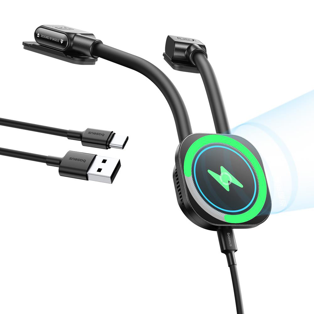 Bezdrôtová autonabíjačka Baseus PrimeTrip C03s Pro, 15W, 1.67A, Čierna C0013803