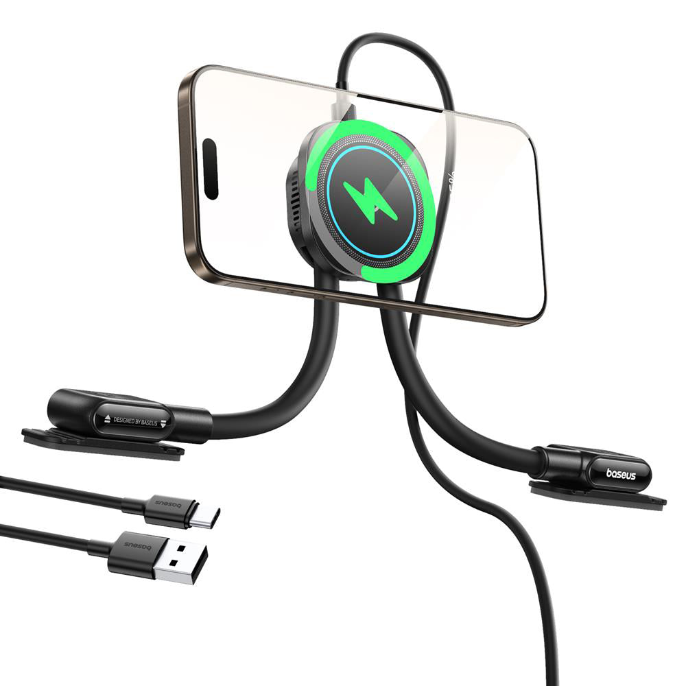 Bezdrôtová autonabíjačka Baseus PrimeTrip C03s Pro, 15W, 1.67A, Čierna C0013803