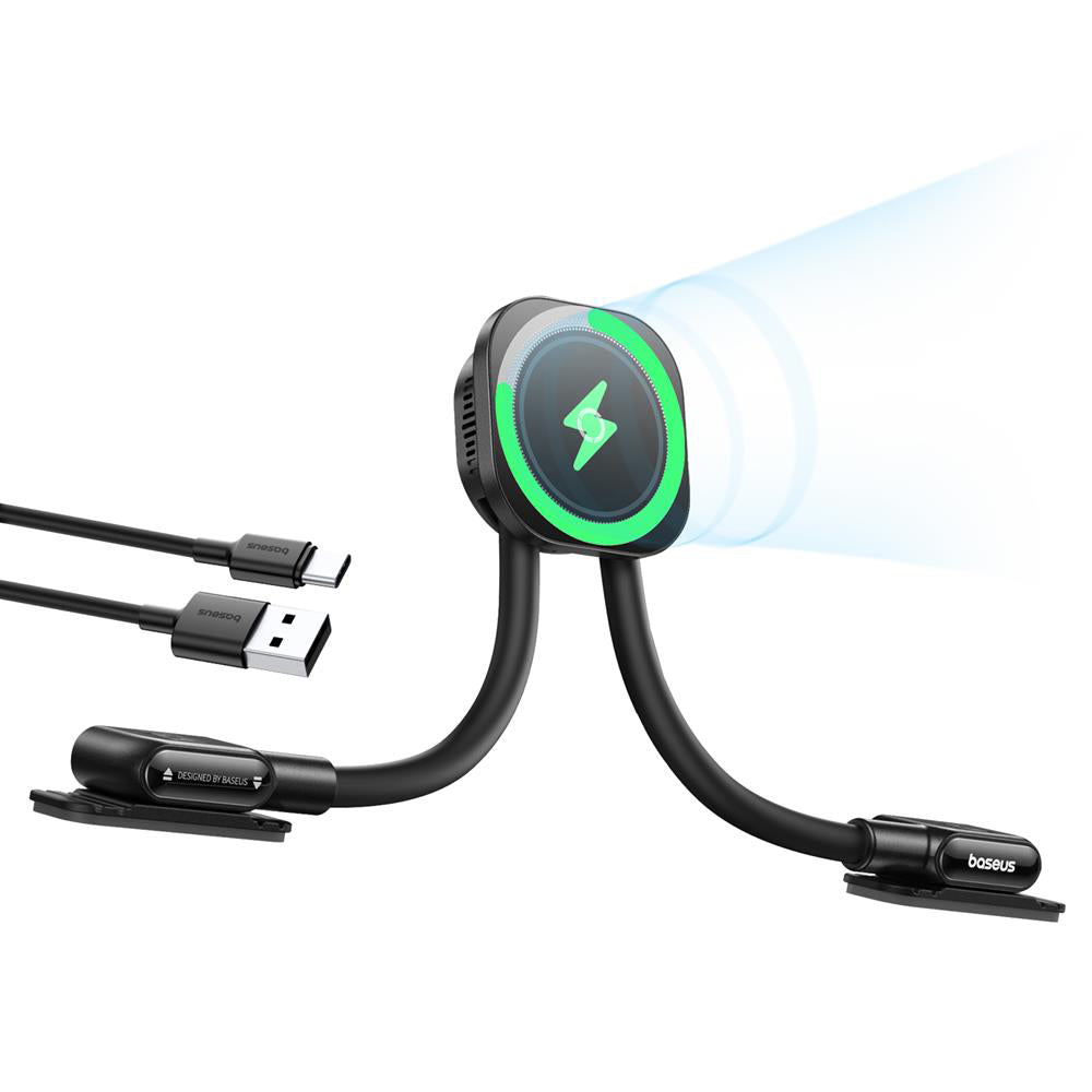 Bezdrôtová autonabíjačka Baseus PrimeTrip C03s Pro, 15W, 1.67A, Čierna C0013803