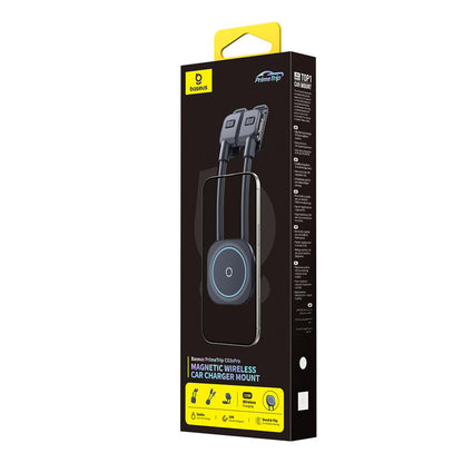 Bezdrôtová autonabíjačka Baseus PrimeTrip C03s Pro, 15W, 1.67A, Čierna C0013803