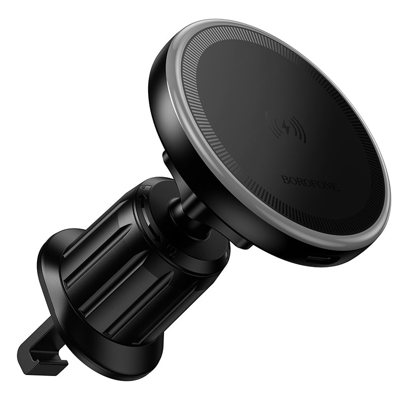 Bezdrôtová autonabíjačka Borofone BH224 Flash, 15W, 1.67A, Čierna