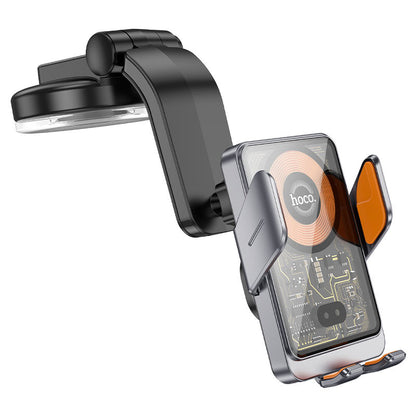 Bezdrôtová autonabíjačka HOCO HW8, 15W, 1.67A, Čierna