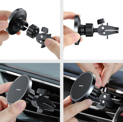 Bezdrôtová autonabíjačka Joyroom JR-ZS240 Air Vent, 15W, 1.67A, Čierna