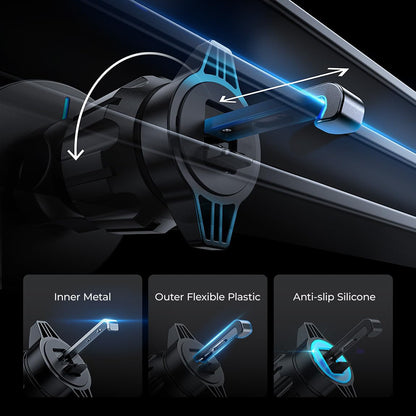 Bezdrôtová autonabíjačka Lisen, 15W, 1.67A, Čierna YL0223070007