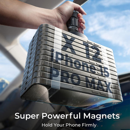 Bezdrôtová autonabíjačka Lisen, 15W, 1.67A, Čierna YL0223070007