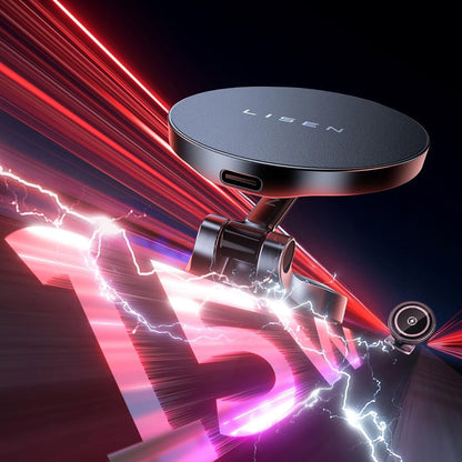 Bezdrôtová autonabíjačka Lisen, 15W, 1.67A, Čierna YL0223090006