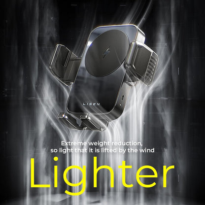 Bezdrôtová autonabíjačka Lisen W605, 15W, 1.67A, Čierna YL0225030014