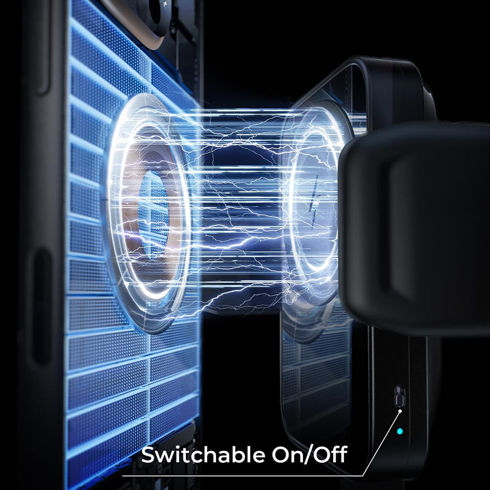 Bezdrôtová autonabíjačka Lisen W605, 15W, 1.67A, Čierna YL0225030014