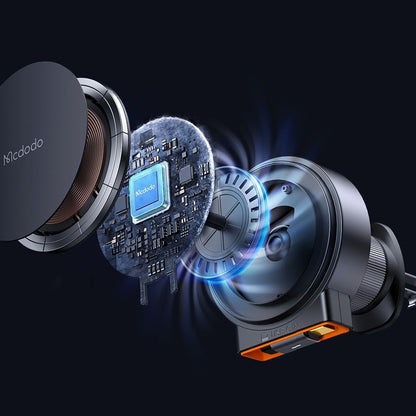 Bezdrôtová autonabíjačka McDodo CH-0090, 15W, 1.67A, Čierna