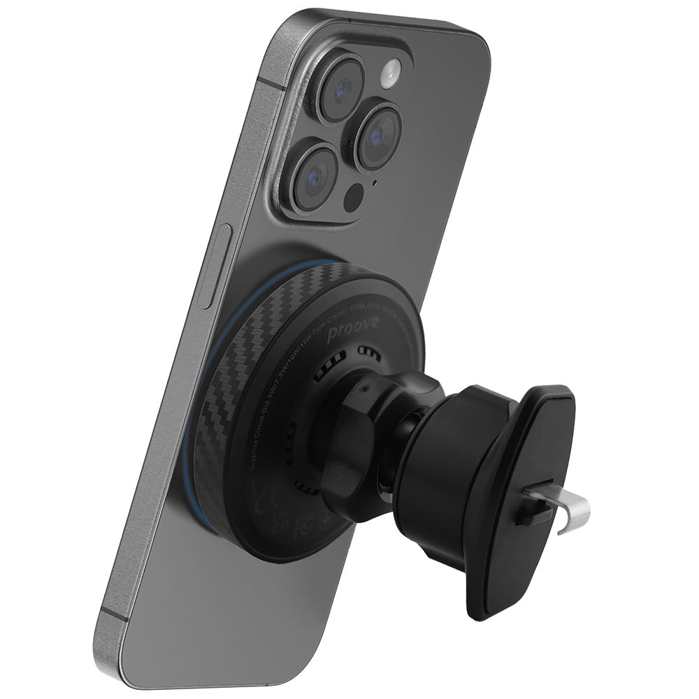 Bezdrôtová autonabíjačka Proove Graphite Circle, 15W, 1.67A, Čierna WHGC15010001