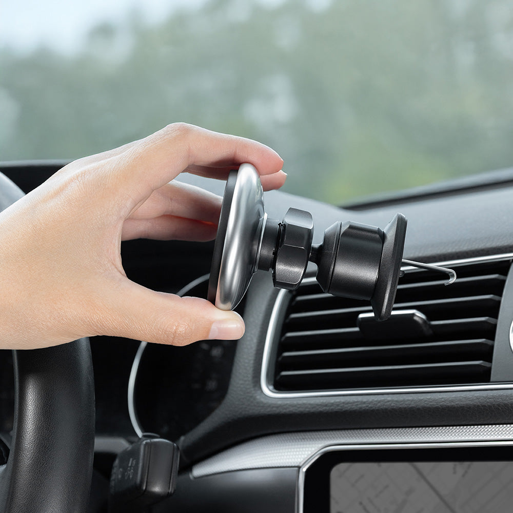 Bezdrôtová autonabíjačka Proove Magic Circle, 15W, 1.67A, Strieborná WHMC15020006