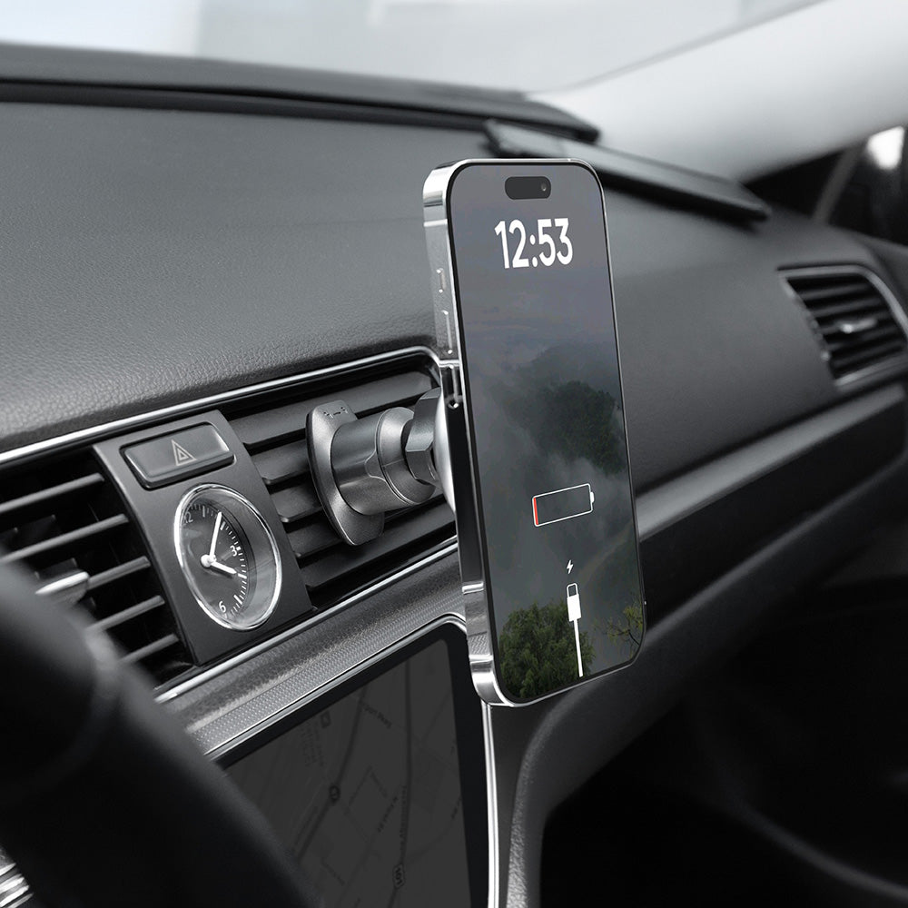 Bezdrôtová autonabíjačka Proove Magic Circle, 15W, 1.67A, Strieborná WHMC15020006