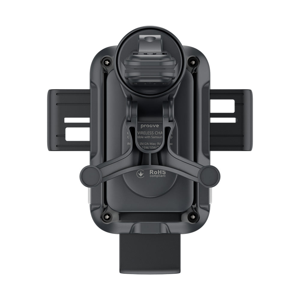 Bezdrôtová autonabíjačka Proove Triple Clamp, 15W, 1.67A, Čierna WHTC15010001