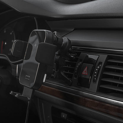 Bezdrôtová autonabíjačka Proove Triple Clamp, 15W, 1.67A, Čierna WHTC15010001