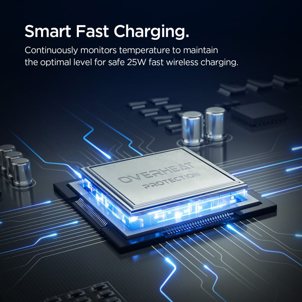 Bezdrôtová autonabíjačka Spigen Essential, 25W, 1.67A, Čierna