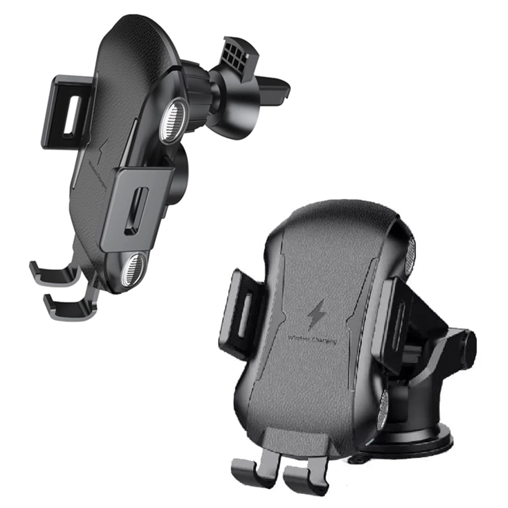 Bezdrôtová autonabíjačka Techsuit CAPD032 Premium, 10W, 1.1A, Čierna