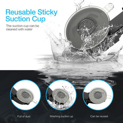 Bezdrôtová autonabíjačka Techsuit CAPD032 Premium, 10W, 1.1A, Čierna