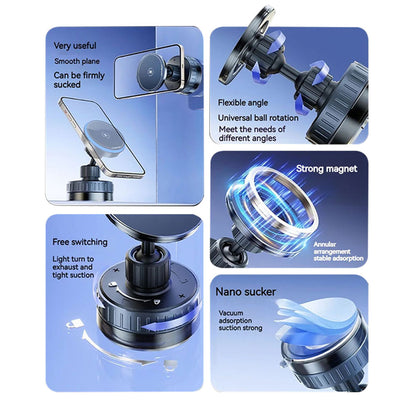 Bezdrôtová autonabíjačka Techsuit HOLD253, 15W, 1.67A, čierna