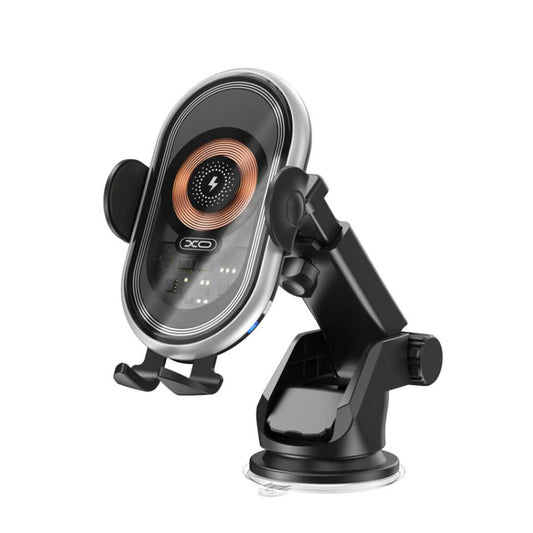 Bezdrôtová autonabíjačka XO Design WX038, 15W, 1.67A, Čierna