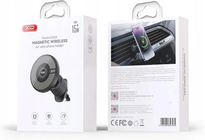 Bezdrôtová autonabíjačka XO Design CX025, 15W, 1.67A, Čierna