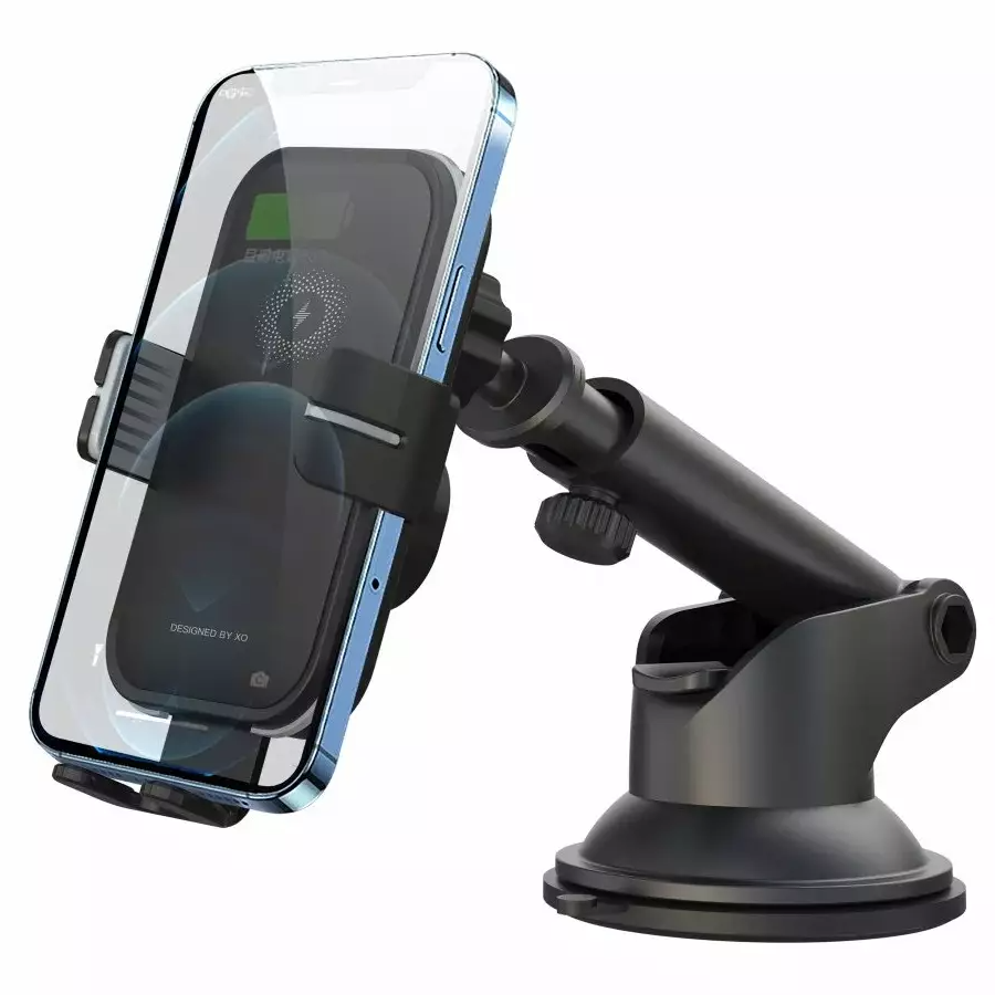 Bezdrôtová autonabíjačka XO Design WX027, 15W, 1.67A, Čierna