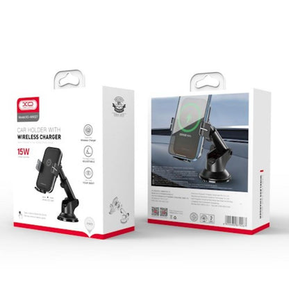 Bezdrôtová autonabíjačka XO Design WX027, 15W, 1.67A, Čierna